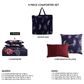 BEBEJAN Garden 5-Piece King Comforter Set in Purple, , large
