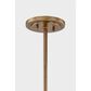 Troy Lighting Laken 36" 4-Light Chandelier in Patina Brass, , large