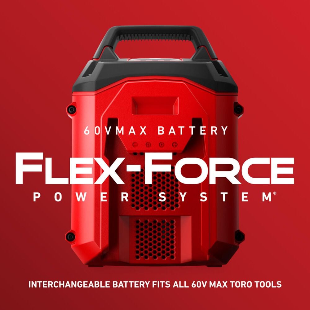Toro 21&quot; 60v Cordless Snow Blower + 60v Flex-Force Power System, , large
