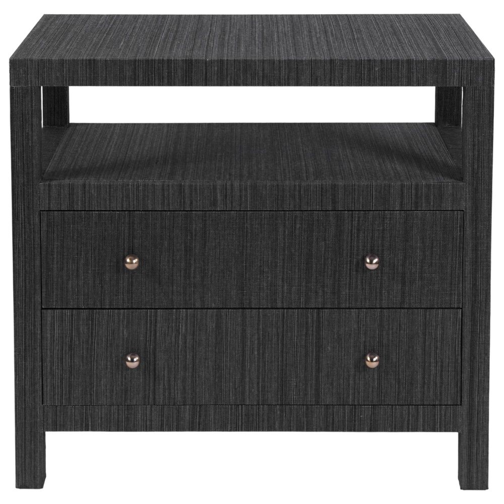 Butler Specialty Company Nora 2-Drawer Nightstand in Charcoal Gray, , large