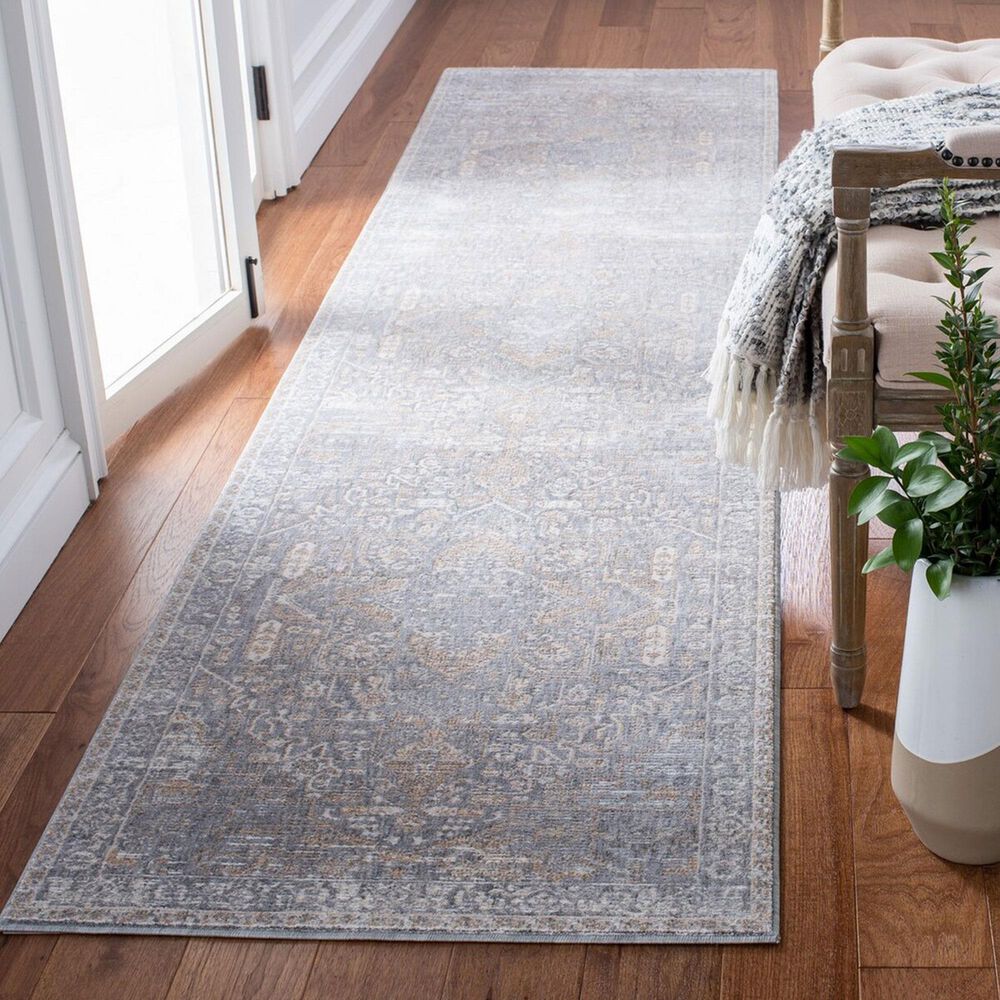 Safavieh Webster WBS320G 2&#39;6&quot; x 10&#39; Grey and Beige Runner, , large