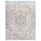 Surya Laila LAA-2312 7"10" x 10"3" Teal, Sage, Orange, Gray and Cream Area Rug, , large