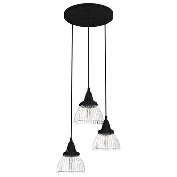 Hunter Cypress Grove 3-Light Cluster in Natural Iron, , large