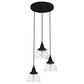 Hunter Cypress Grove 3-Light Cluster in Natural Iron, , large