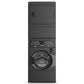 Speed Queen 3.5 Cu. Ft. Washer and 7.0 Cu. Ft. Gas Dryer Stack Laundry in Matte Black, , large