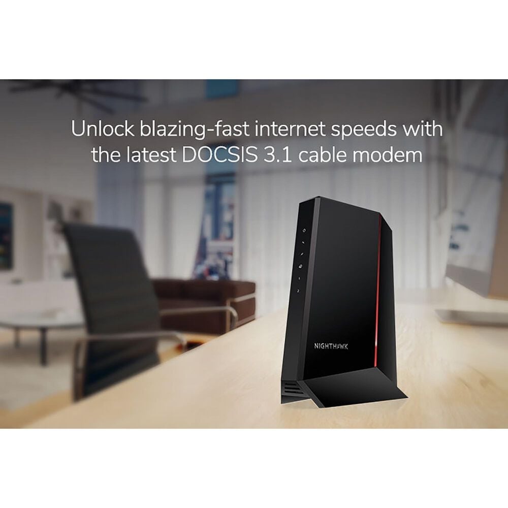 NETGEAR Nighthawk CM2500 Mid/High-Split Cable Modem in Black, , large