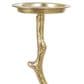 Maple and Jade Tall Floor Textured Metallic Abstract Decorative Candle Holder with Stick Inspired Design in Gold (Set of 3), , large