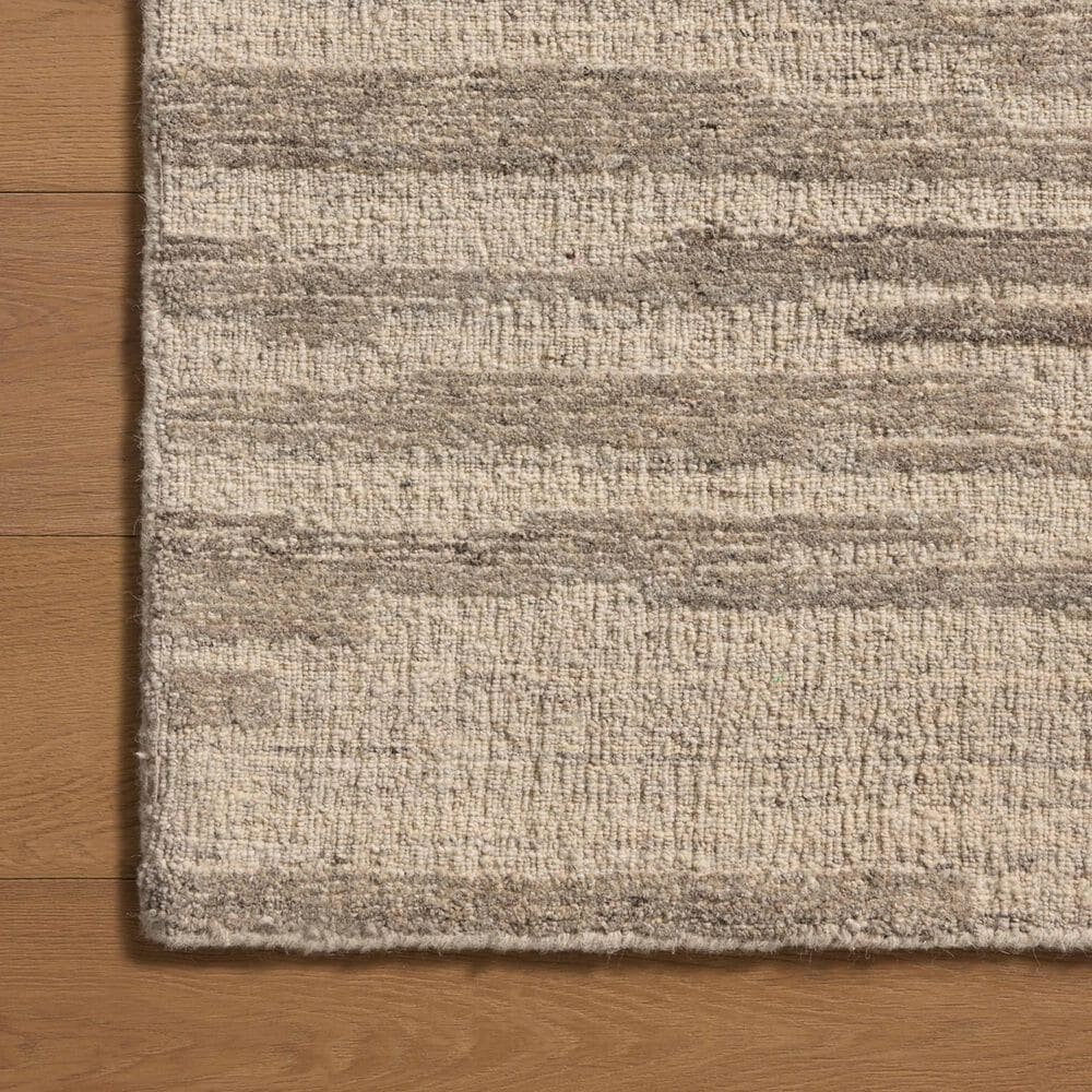 Loloi Hartley Silver and Grey 7&#39;9&quot; x 9&#39;9&quot; Area Rug, , large