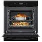 Whirlpool 24" Single Electric Wall Oven with Convection in Black, , large