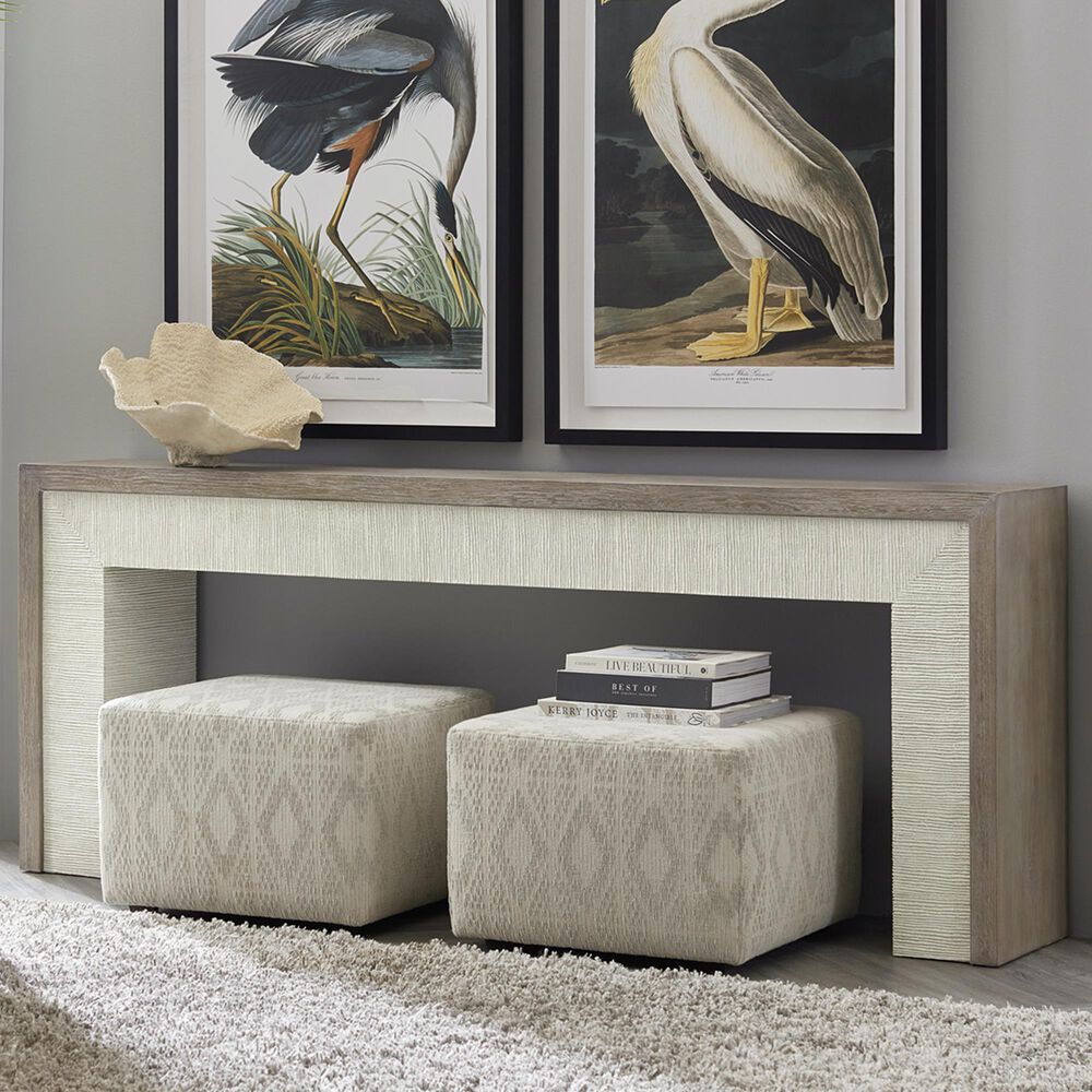 Hooker Furniture Serenity Skipper Console Table in Gray Wash, , large