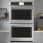 Cafe 2-Piece Kitchen Package with 30" Smart Built-In Convection Double Wall Oven and 36" Gas Cooktop in Stainless Steel, , large