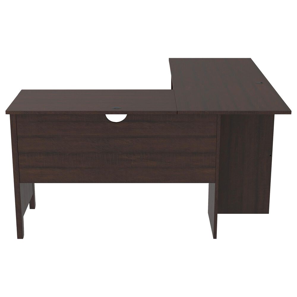 Ashley Camiburg L-Shaped Desk in Warm Brown, , large