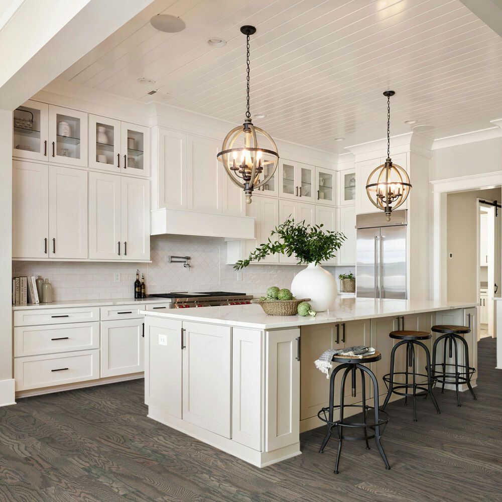 Shaw Timeless Weathered Oak 5&quot; Engineered Hardwood, , large