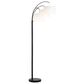 Crestview Collection Claremont Floor Lamp in Black, , large