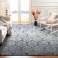 Safavieh Madison MAD604G 12" x 15" Navy and Silver Area Rug, , large