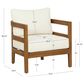 Linon Home Decor Breton Patio Arm Chair in Beige, , large