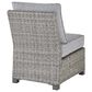 Ashley Naples Beach 4-Piece Outdoor Sectional in Gray, , large