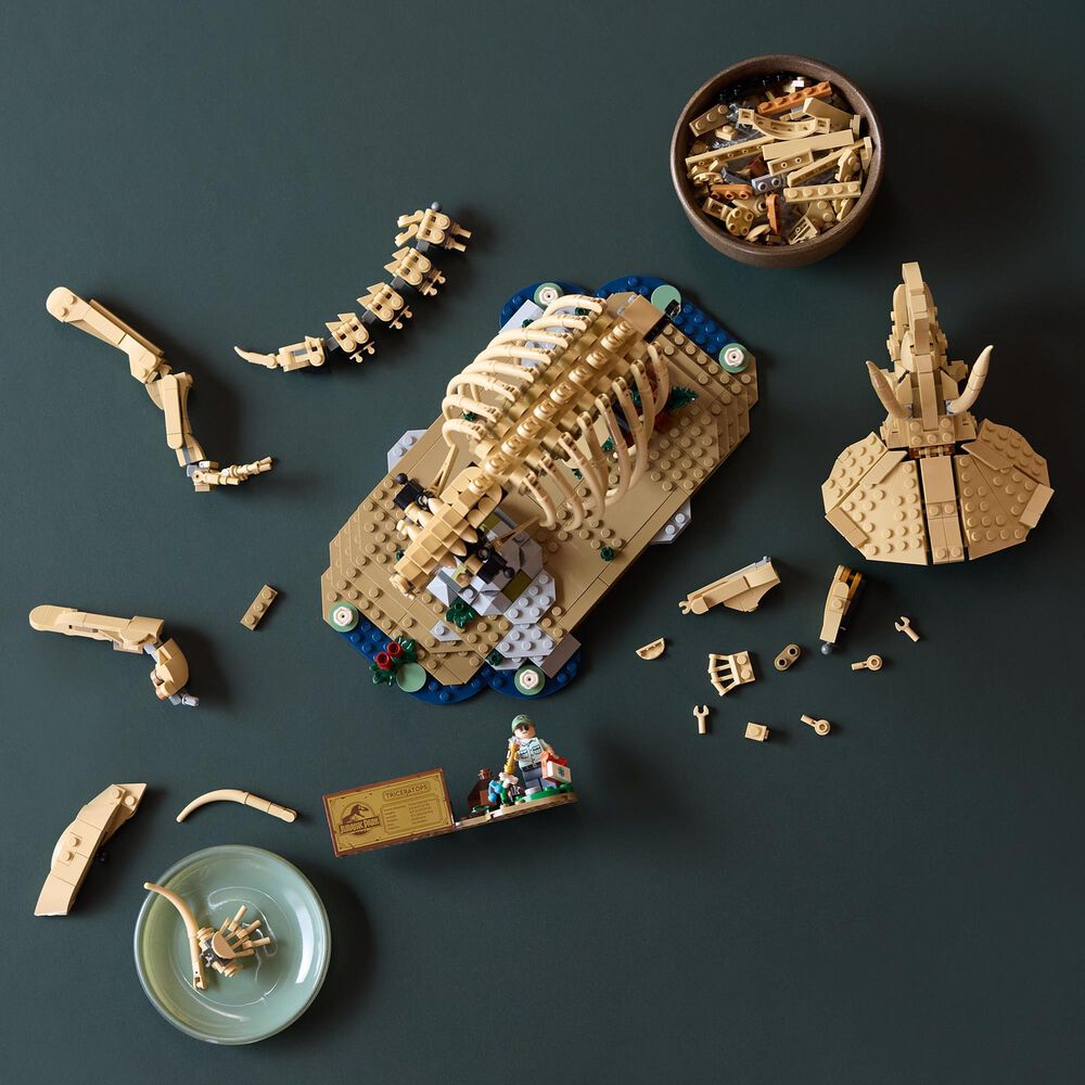 LEGO Dinosaur Fossils Triceratops Building Set, , large