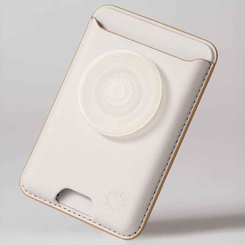 PopSockets SoftGoods MagSafe PopWallet Plus in Horchata, , large