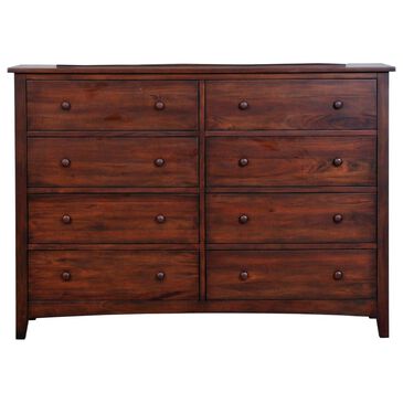 Napa Furniture Design Mahogany Expression 8-Drawer Dresser in Rich Mahogany, , large