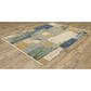 Oriental Weavers Soleri 6"7" x 9"6" Blue and Green Area Rug, , large