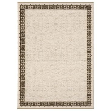 Oriental Weavers Acacia Beige and Brown 7"10" x 10"10" Area Rug, , large