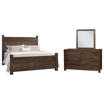Viceray Collections Joinery 3-Piece King Bedroom Set in Espresso Oak, , large