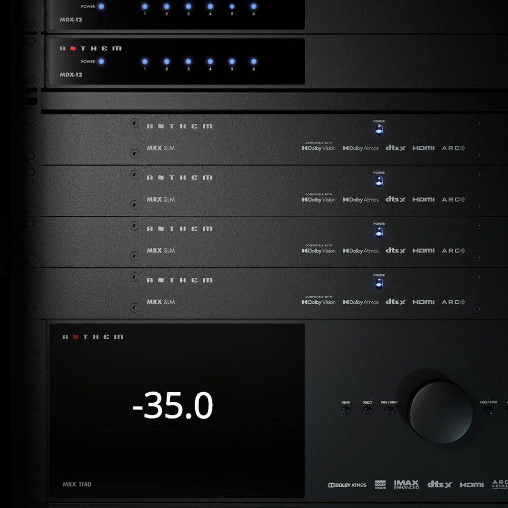 Anthem MRX Series SLM 120V AV Receiver in Black, , large