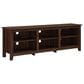 Walker Edison Essential 70" TV Stand in Dark Walnut, , large
