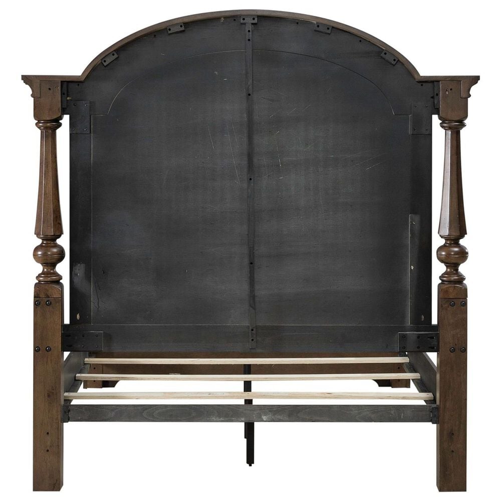 Liberty Furniture Arden Road 4-Piece Queen Bedroom Set in Satin Cherry, , large