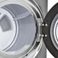 LG 7.4 Cu. Ft. Smart Front Load Gas Dryer with TurboSteam in Graphite Steel, , large