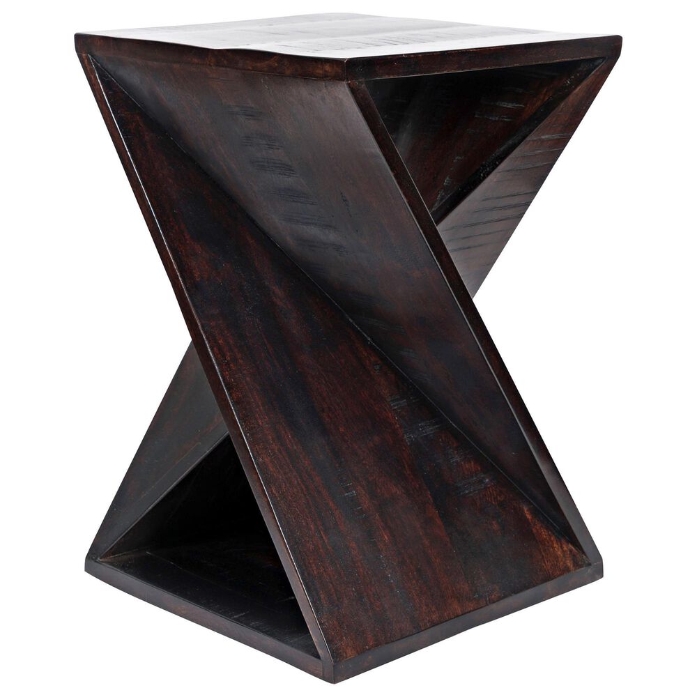 37B Global Archive Jasper Accent Table in Espresso, , large