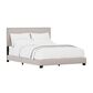 Richlands Furniture Willow Queen Upholstered Panel Bed in Gray Fog, , large