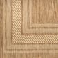 Nourison Horizon HOZ03 Natural 2" x 6" Indoor/Outdoor Runner, , large