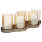Ashley Evereton 6-Piece Candle Holder Set in Antique Gold, , large