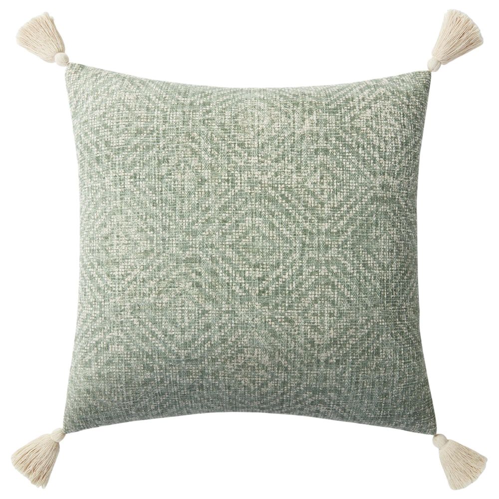 Loloi 13" x 21" Throw Pillow in Green, , large