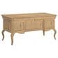 Riva Ridge Chateau Philippe Half Pedestal Desk in Cognac, , large