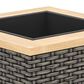 Homestyles Boca Raton Patio Planter in Brown and Gray, , large
