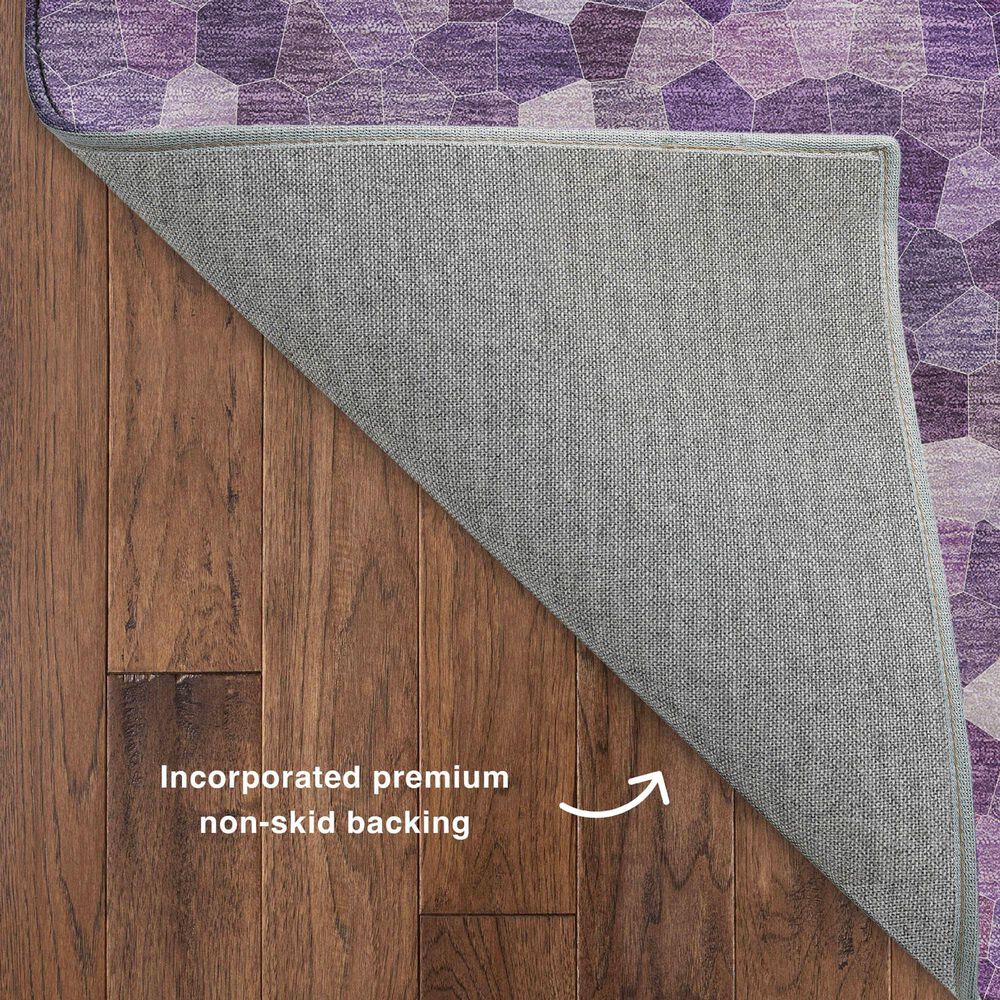 Dalyn Rug Company Kaleidoscope Plum 2'6" x 3'10" Indoor/Outdoor Area Rug, , large