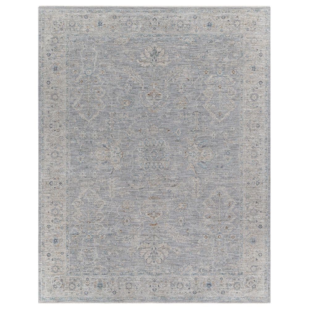 Surya Avant Garde 10" x 14" Gray, Beige and Denim Area Rug, , large
