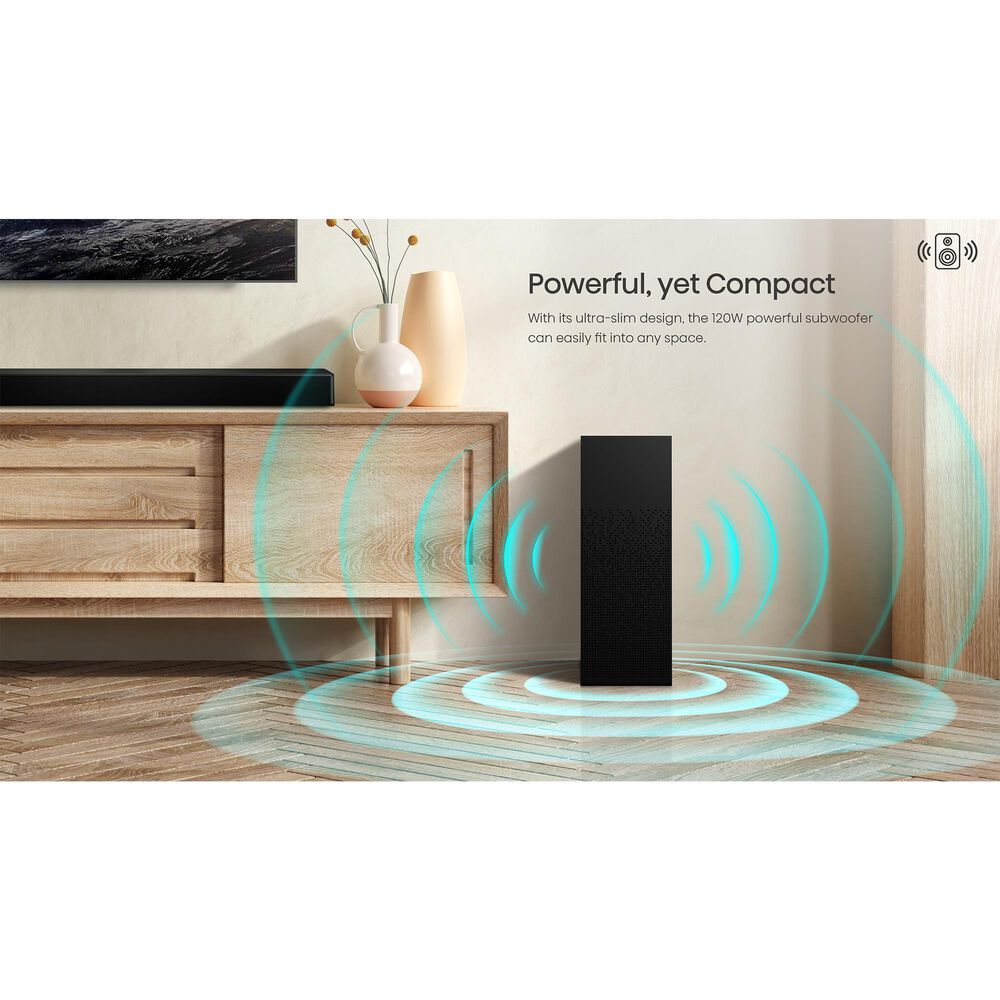 Hisense HS2100 2.1 CH Soundbar with Wireless Subwoofer, , large