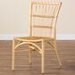 Baxton Studio Ammi Side Chair in Natural Brown, , large