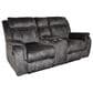 New Heritage Design Park City Manual Reclining Loveseat in Slate, , large