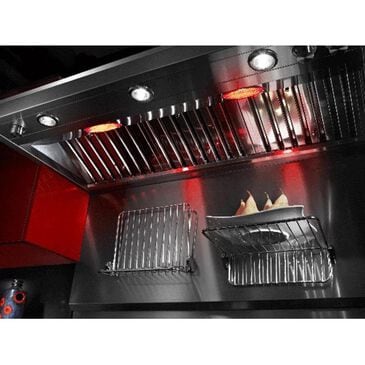 JennAir 48" Backguard with Dual Shelves in Stainless Steel, , large