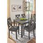 Ashley Caitbrook 7-Piece Dining Set in Antique Gray Wash, , large