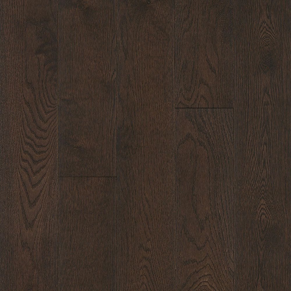 Hartco Prime Harvest Mocha High Gloss White Oak 3 1/4" Solid Hardwood, , large
