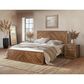 Fallridge Balam 3-Piece Queen Platform Bedroom Set in Natural Teak, , large