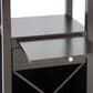 Baxton Studio Austin Wine Tower in Dark Brown, , large