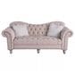 Morden Fort America Stationary Sofa in Beige Velvet, , large
