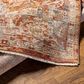 Surya Aspendos 2"7" x 7"3" Burgandy, Rust, Dusty Pink, Denim, Taupe, Gray, Wheat, Black and Cream Runner, , large